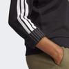 Adidas Essential 3 Stripe Fleece Sweatshirt Je1298