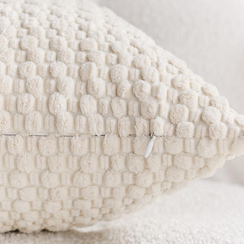 2PCS Popular Cross-Border Bubble Pillow Covers Cushion Covers, Corduroy Pillow Covers, High-End Pillow Covers, Waist Pillow for Home Sofa and Bedroom,