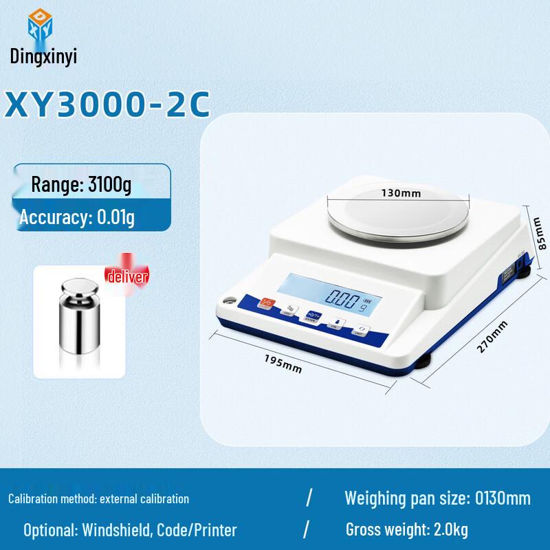 

Dingsinye XY3000-2C Lab Electronic Balance