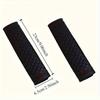 Car Seat Belt Shoulder Cover Embroidery Wear-resistant Non-slip Leather Safety Cover Car Interior Decoration Products