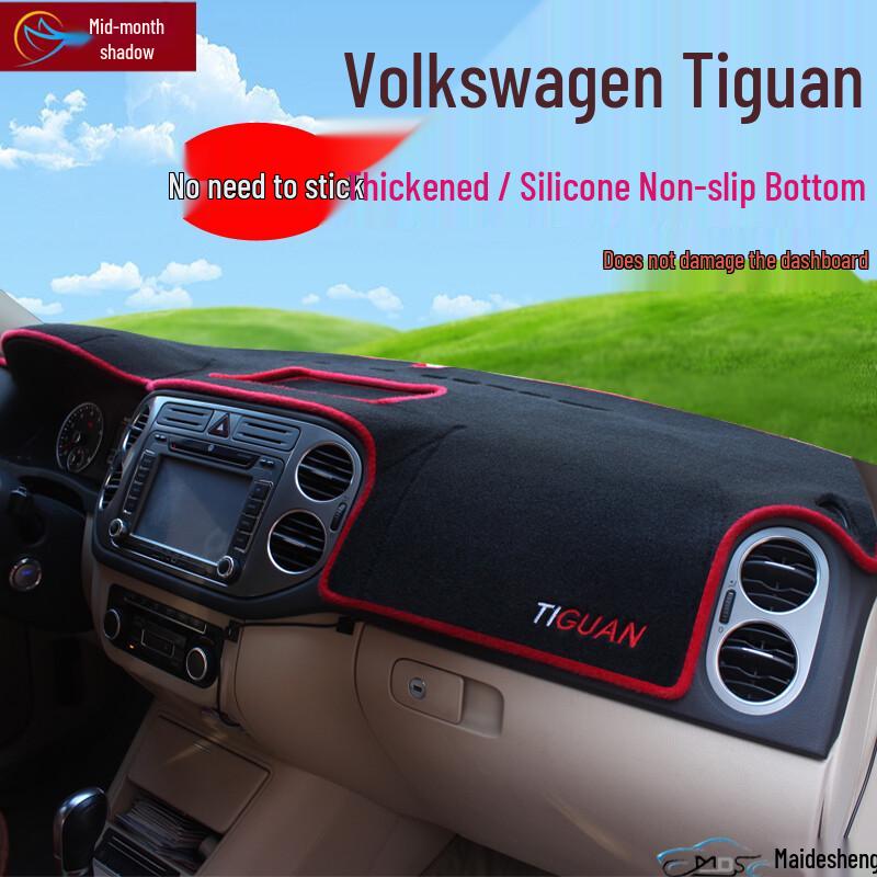Volkswagen Dashboard Anti-Glare Sun Protection Pad for Tiguan, New Sagitar, Lavida, Jetta, Bora, Santana.