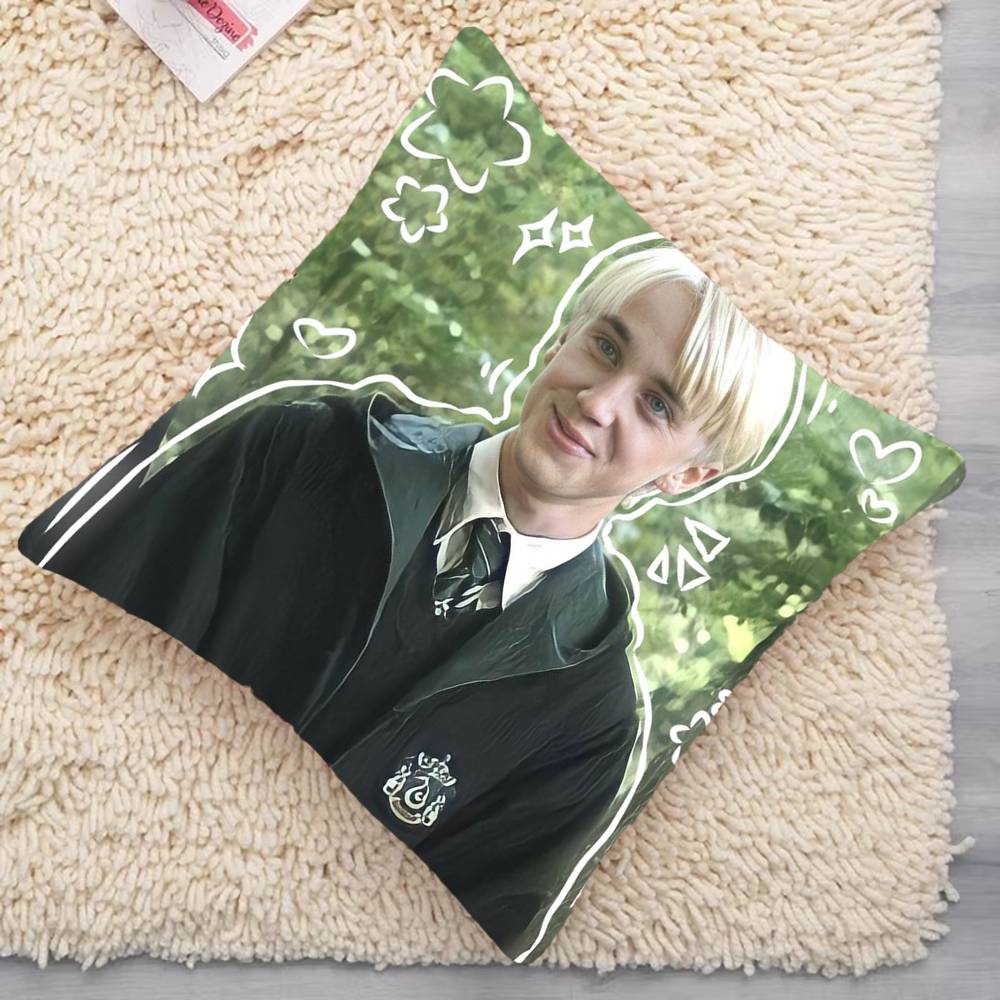 Actor D-Draco handsome M-Malfoy  Pillowcases cushion covers living room sofas home decor gifts