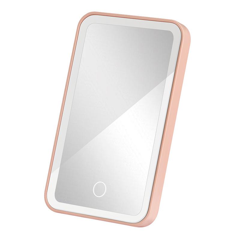 Portable LED Makeup Mirror with Lights - Desktop, Dorm, Car Vanity