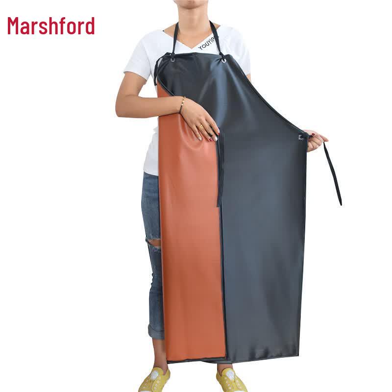 Mashifu Heavy-Duty Waterproof PVC Work Apron