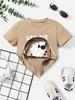 Baby Boy T-Shirt Ask Me About My Moo Cow Little Cowboy Cotton Kids T Shirts Toddler Summer Dinos Funny Tee