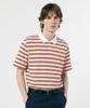 NOTIG Cotton Blend Aerocool Striped T-Shirt Orange_Oks2T1Ts102O1