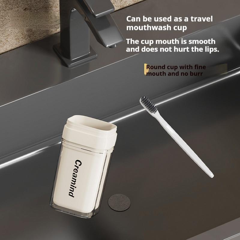 1pc Pocket Mini travel Portable Travel Toothbrush Storage Container Box, Toothbrush Carrying Box For Trip Home School camping