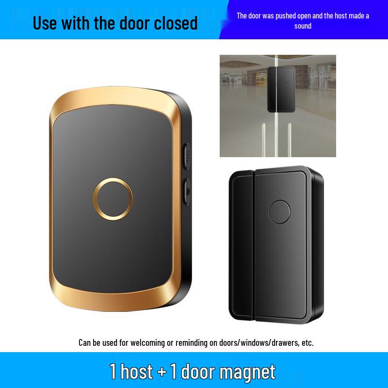 Visitor Entry Sensor Voice Greeting Doorbell for Stores