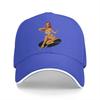 Summer Cap Sun Visor  Goddess Pin Up Girl Hip Hop Caps  Peaked Hats