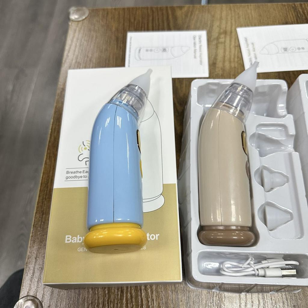 Product Electric Nasal Suction Device for Infants, Infants and Toddlers To Suck Snot, and Babies To Clean Their Nose and Feces Through Their Noses.