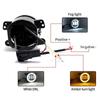 Fog Light LED Angel Eyes 4 Inch Work Light Headlight White DRL Amber Fog Lights LED Headligh For Off-Road Jeep Fog Lights,2pcs.