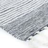 Cotton Rug Stripes Grey-white 190x290