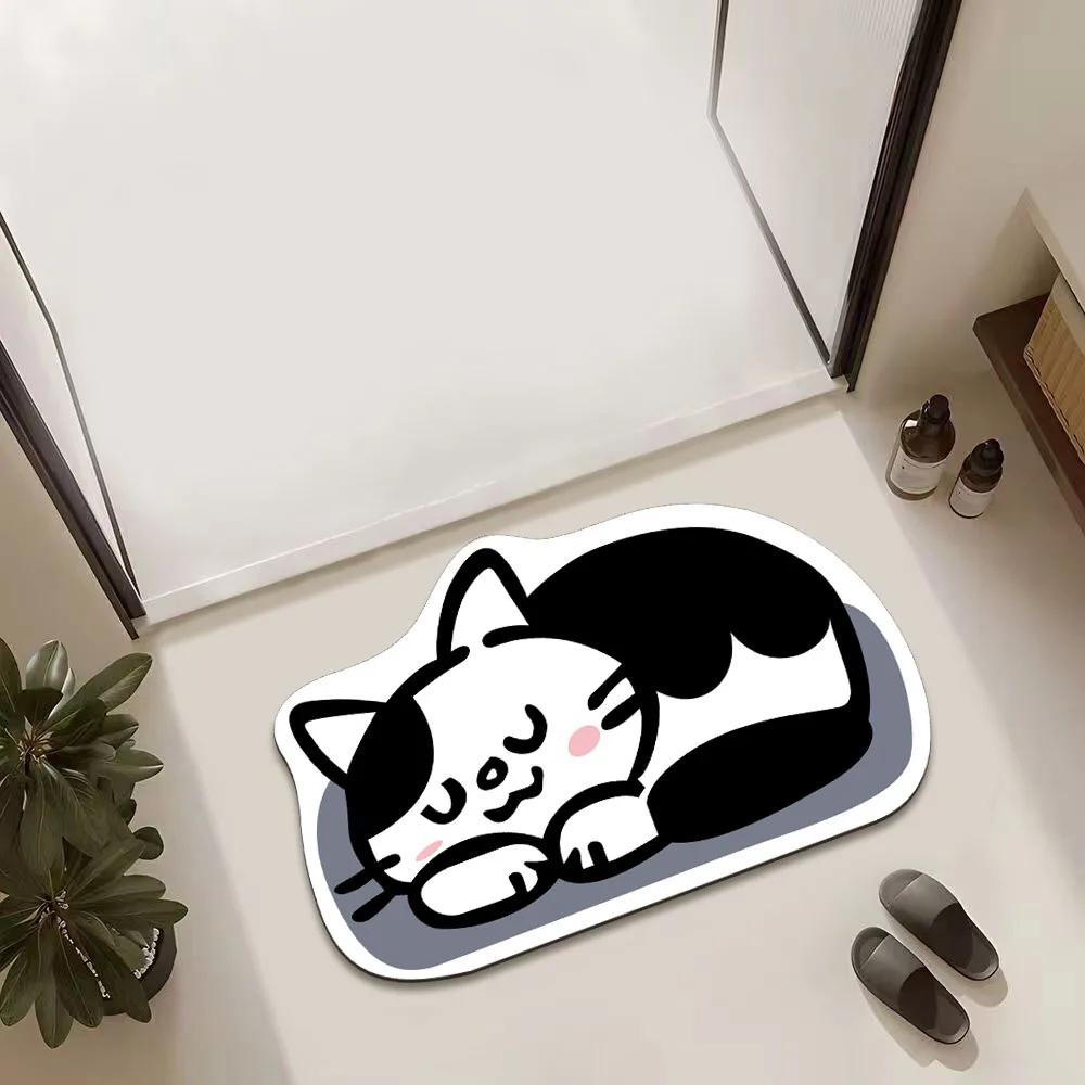 Śliczne błoto okrzemkowe, antypoślizgowe, pochłaniające wodę, specjalne maty łazienkowe odporne na wilgoć