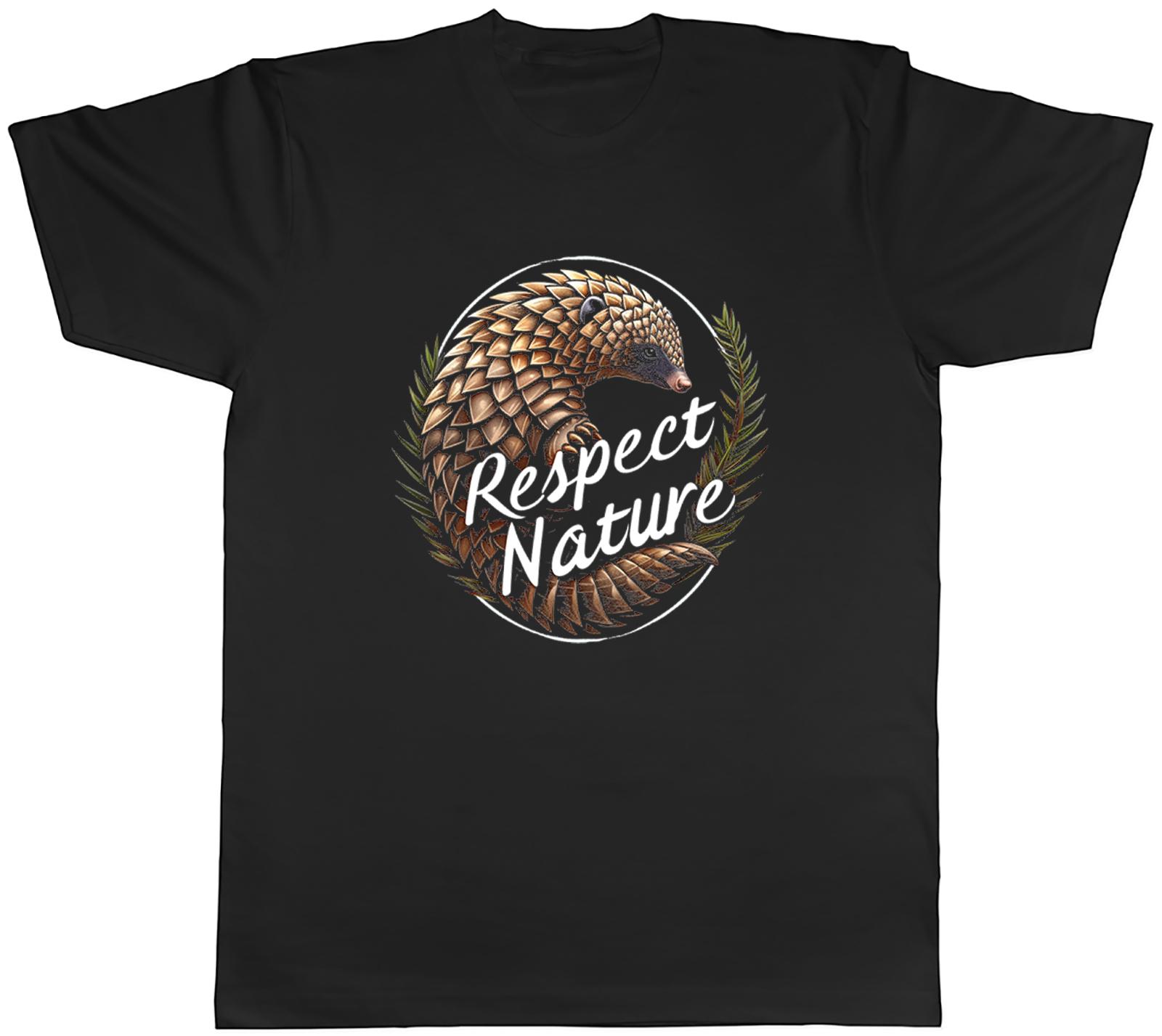 Pangolin Lover Unisexs TShirt Respect Nature Endangered Tee Gift S