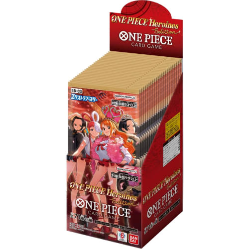 

BANDAI ONE PIECE Card Game Extra Booster ONE PIECE Heroines Edition [EB-03]