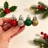 Multicolored Xmas Ball Ponytail Clip Glitter Christmas Hair Accessories Christmas Hair Clip  Gift