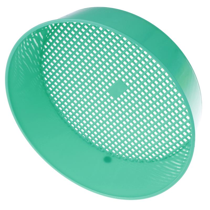 Plastic Garden Sieve Green Compost Soil Stone Filtration Twig Soil Garden Tool