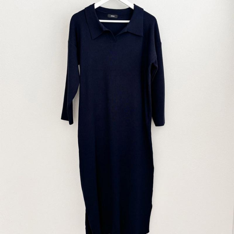 Shop Women S overSized Collar Neck Side Slit Long dreSS Ara Wdr 3863 Taupe
