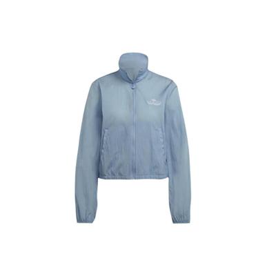 Originals Trefoil Casual Sports Hooded Jacket Women Jackets Sky-Blue H17932