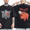 Anime Chainsaw Man Denji Pochita Funny Cosplay Printed T Shirt Men's and Women's T Shirt Men's Top Sports T Shirt Summer New Tee