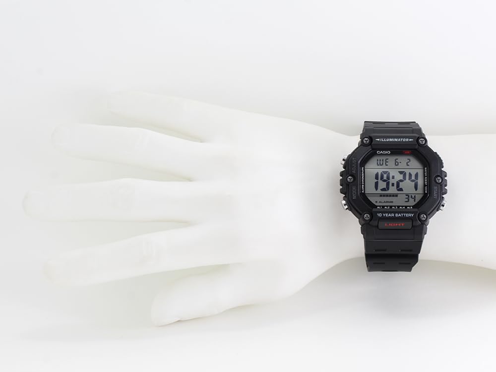 Casio Digital Quartz Watch AE-1600H-1A Men's [Used]