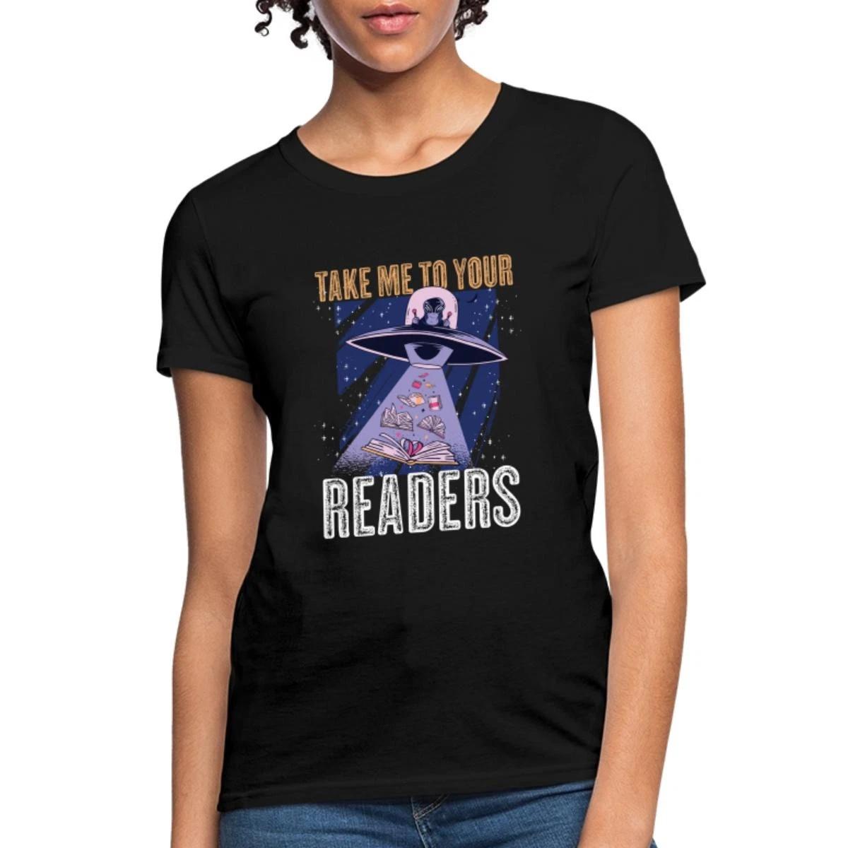 Take Me To Your Readers Librarian English Teacher Women s T-Shirt XXXL