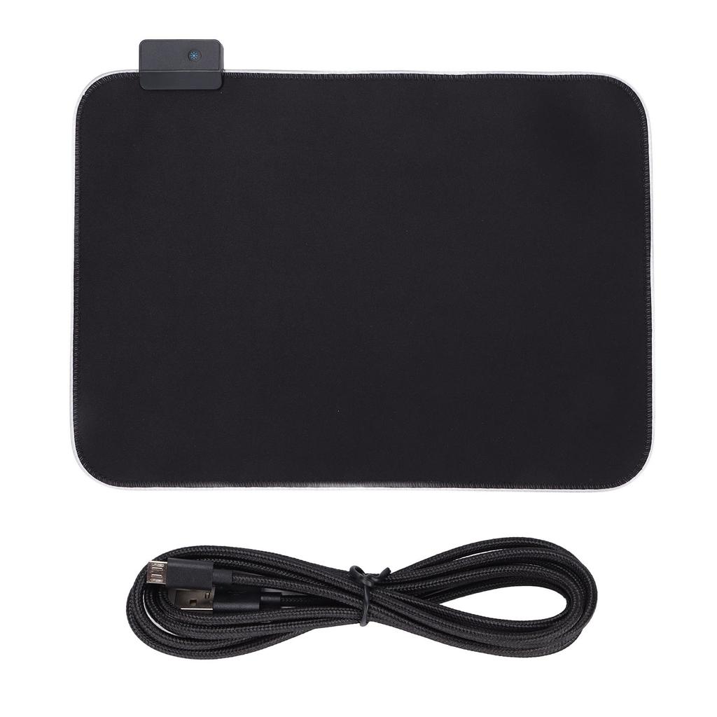 Mousepad Gaming RGB Backlight LED Keyboard Mat Glossy Waterproof Computer Supplies