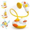 Rotation Bath Shower Head Electric Shower Toy Set Fun Baby Bath Water Toys  For Bathtub