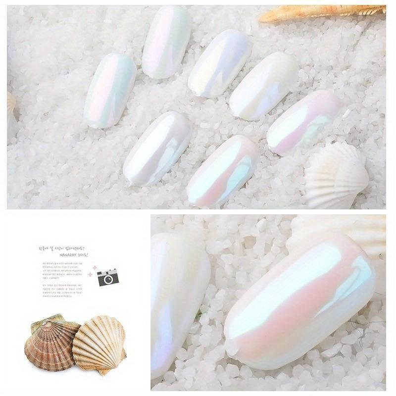 1PC Mirror Nail Glitter Pigment Powder Gold Blue Purple Dust Manicure Nail Art Glitter Decorations