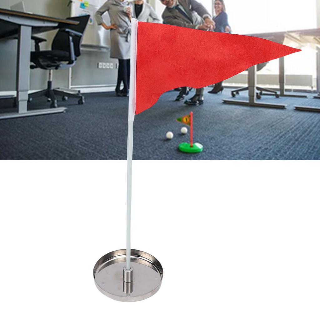 Flag Hole Cup Set for Putting Green Stainless Steel Hole Cup with Flagstick  Ing Supplies