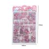 Heart Decoration Sticker Pink Flash Point Sticker Decorative Sticker Diary Stickers Anime Stickers