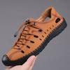Men's Sandals New Summer Bag Head Hollow Shoes Youth Outdoor Casual Shoes Foreign Trade Fashion Soft-soled Sandals