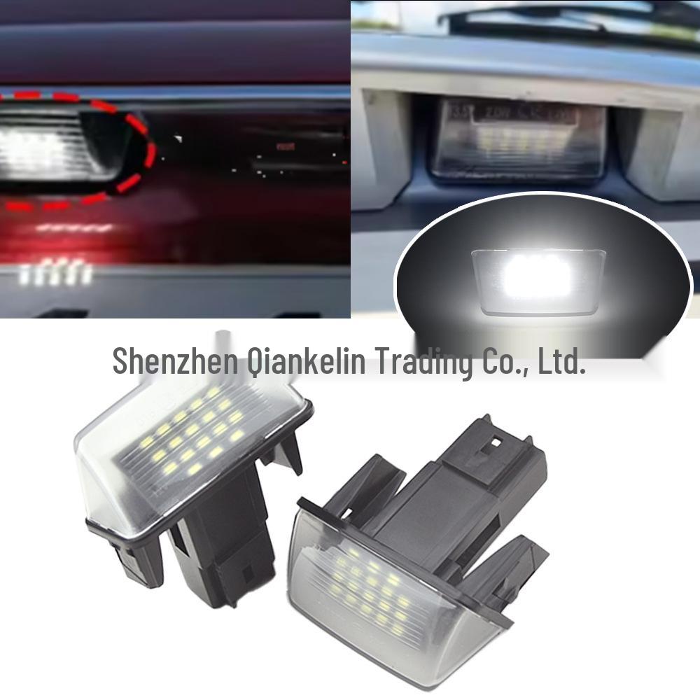 Peugeot & Citroen LED License Plate Light 6340.A3