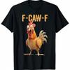 Funny Rooster Meme T-Shirt, F-Caw-F Raven Crow Tee, Sassy Bird Lover Shirt, Moonlit Raven Graphic Top Nature Inspired Autumn Tee