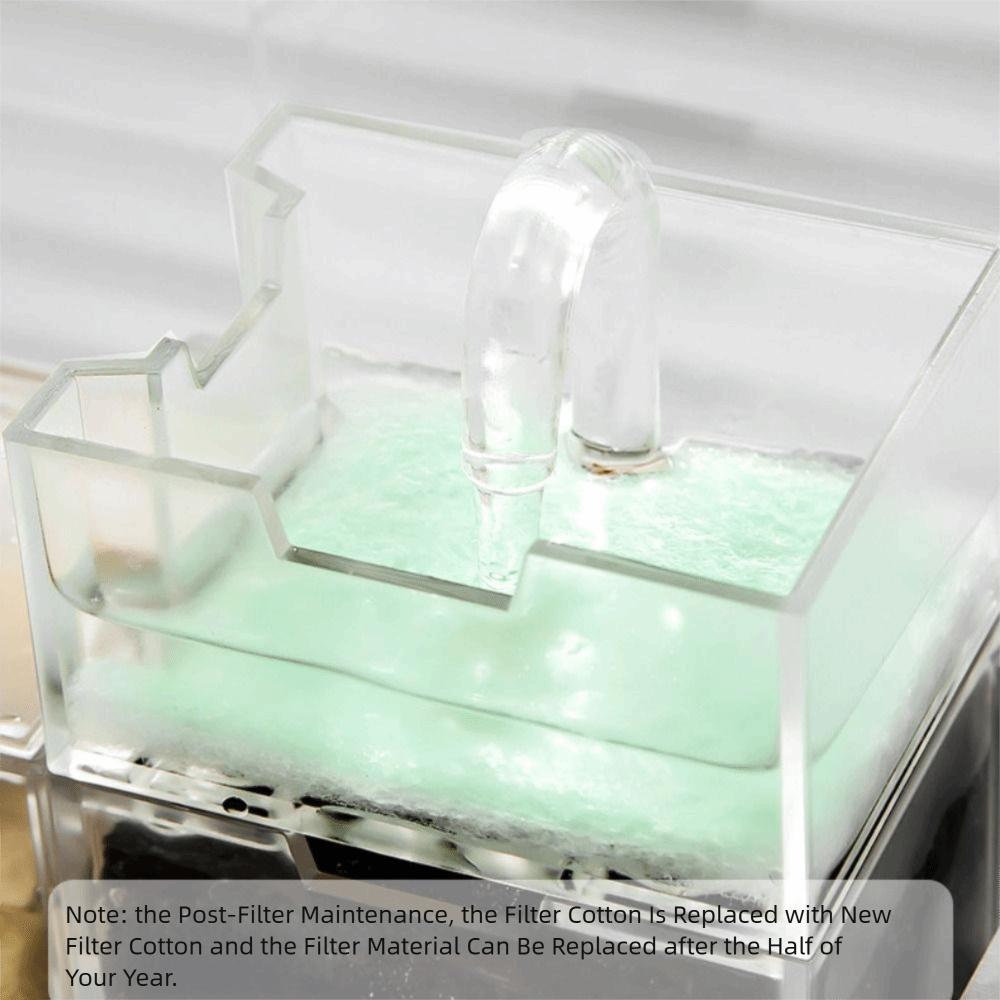 wall-mounted Waterfall Filter Box 3 in 1 Circulating Water Purifier Clean water cycle  for Home