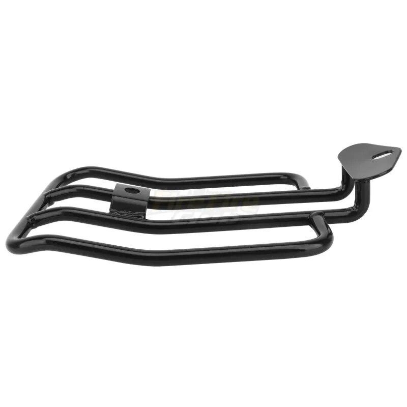 Motorcycle 18cm Chrome Black Solo Seat Rear Fender Luggage Rack Support Shelf For Harley Sportster Iron XL 883 1200 2004-