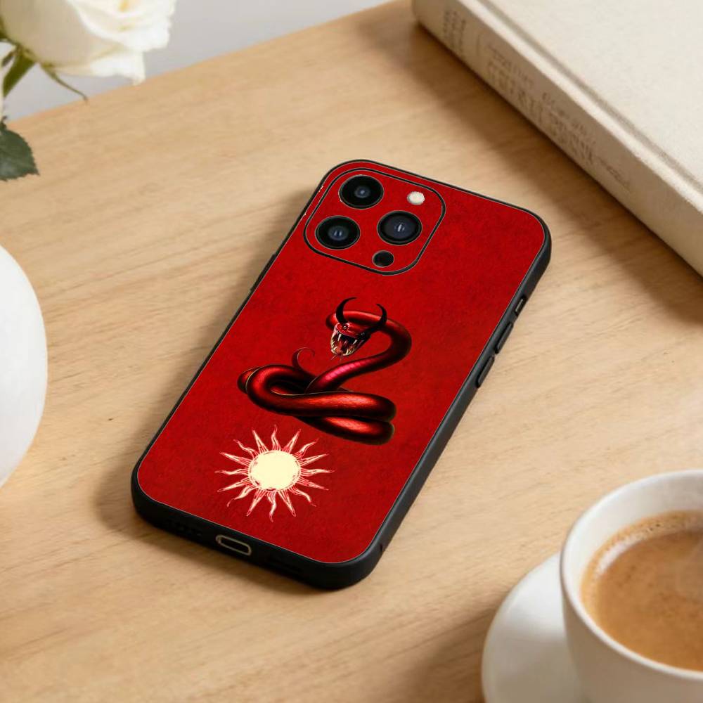 Snake Classic Phone Case For iPhone 16,15,14,13,12,17,Pro Max,Plus Silicone Black Case