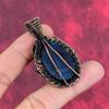 Labradorite Pendant Copper Wire Wrapped Pendant Handmade Boho Pendant Gemstone Copper Jewelry Dainty Pendant Wedding Gifts Wire Wrap Jewelry