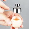 Eggshell Opener Dual Head Mirror Polishing Easy To Clean Ergonomic Handle Stainless Steel Boiled Egg Topper Cutter Shell Cracker Kitchen Supplies