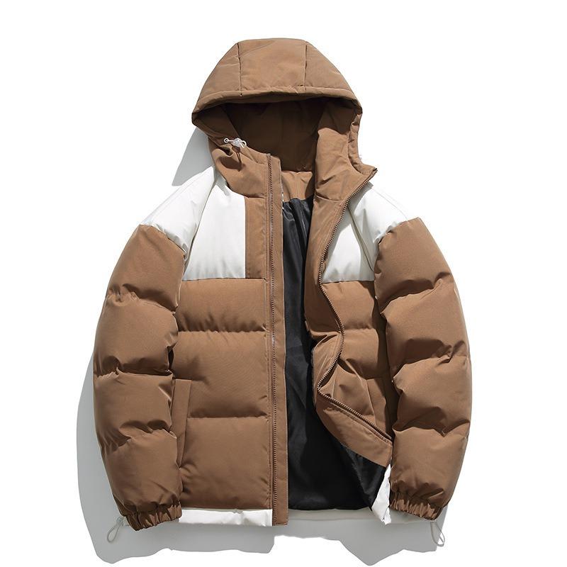 New cotton-padded clothes men's winter thickened cotton-padded clothes men's hooded jacket down cotton-padded clothes winter hooded thickened