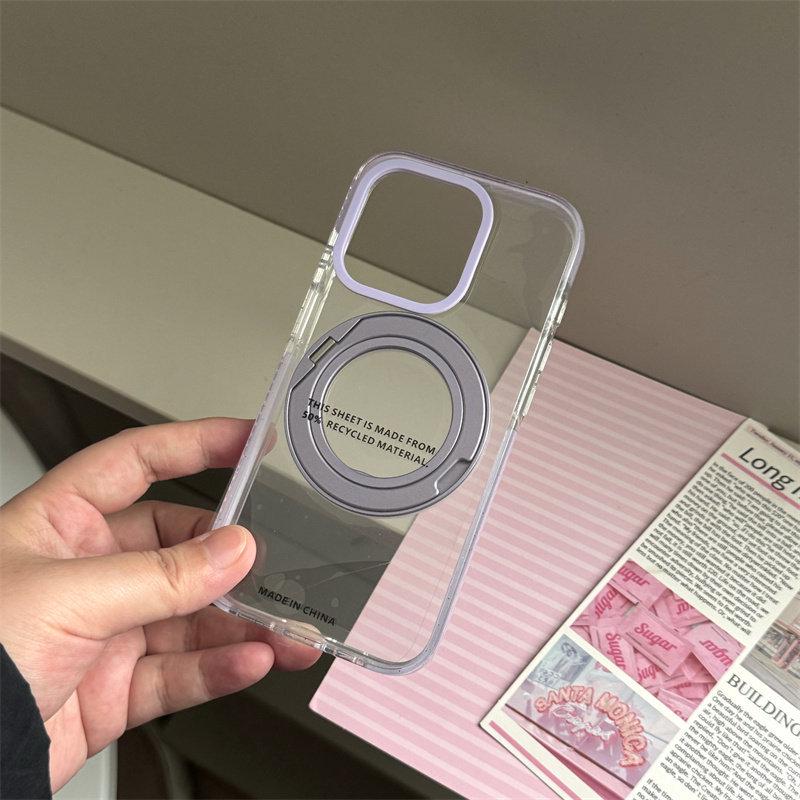 

iPhone 17 Pro Max Candy 360° Rotating Magnetic Stand Case 16 Plus
