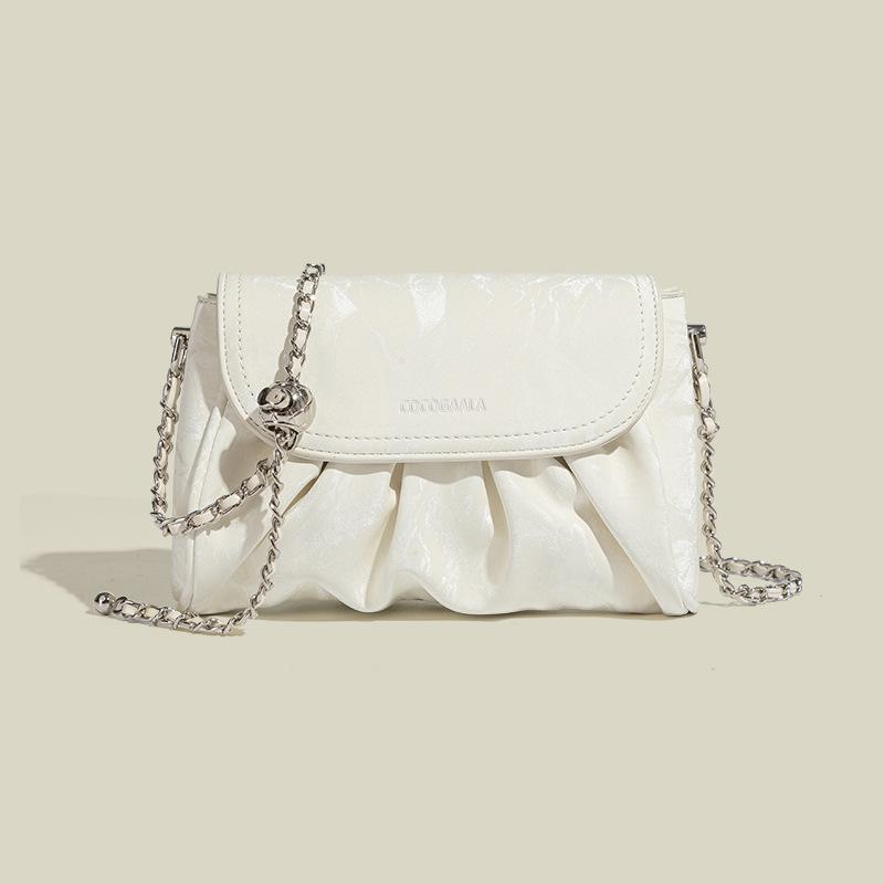Cloud Bag High Value New Pleated Bag Shoulder Versatile High Texture Chain Messenger Bag