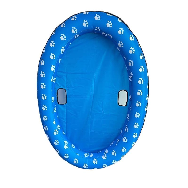 dog toy Pet Float with Cloth Cover Float Inflatable Float Dog Pet Water Supplies dog toys for small dogs серый