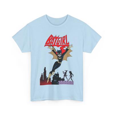 Maglietta Batgirl - Arte della Serie Animata di Bruce Timm - Serie Cartoon DC Comics anni '90