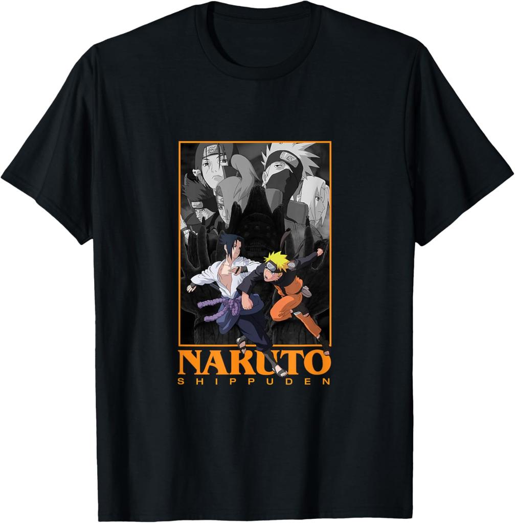 Naruto Shippuden Anime Cartoon T-Shirt S-6xl