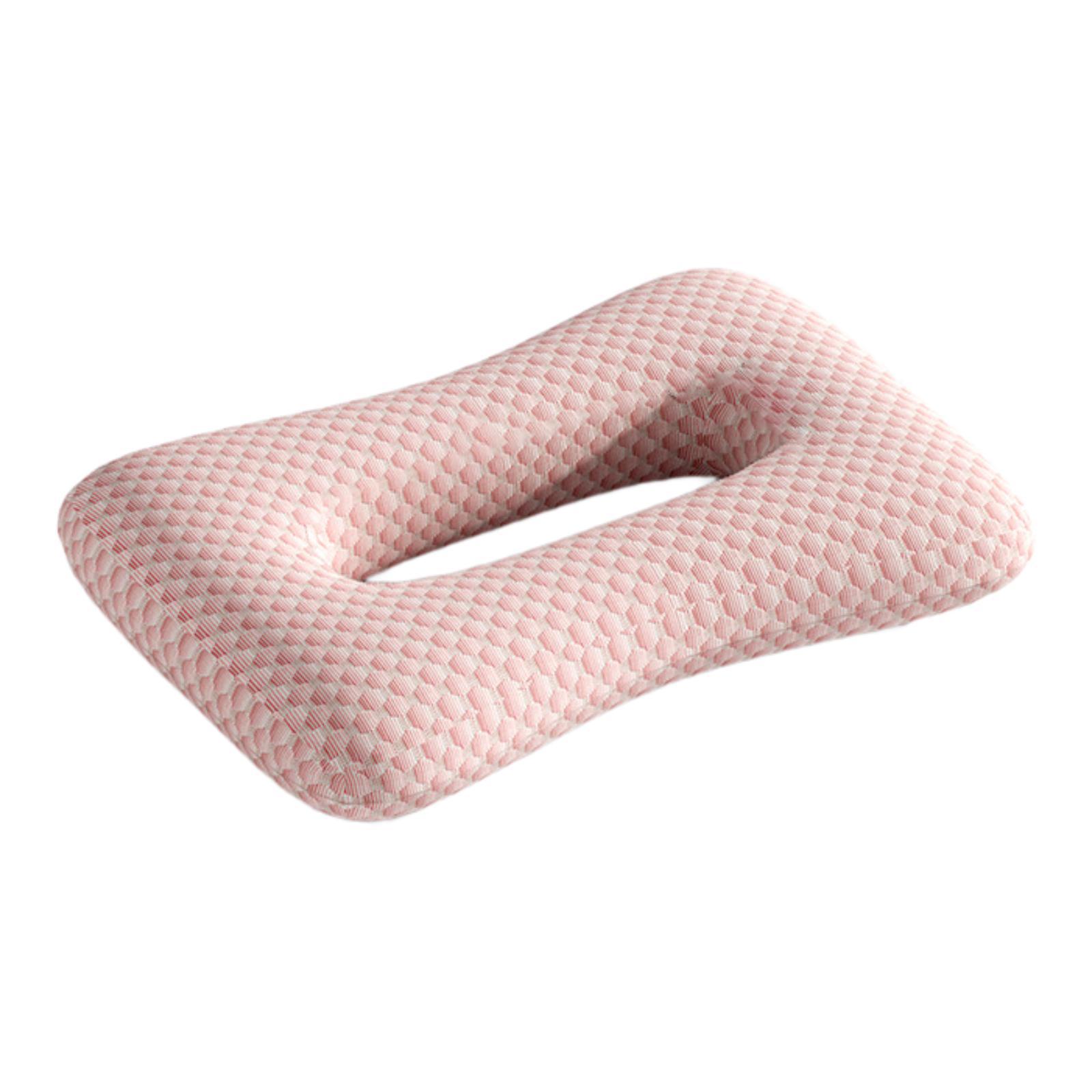 

Ear Piercing Pillow, Ergonomic Decoration,with Ear Hole,Side Sleeping рожевий