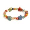 Adjustable Ceramic Bracelet Ethnic Handmade Boho Bracelet Star Claw Bead Bracelet Natural Ethnic Jewelry For Daily Wear Gift For