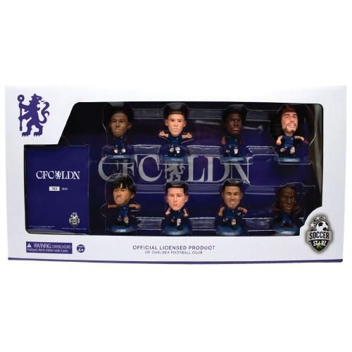 Chelsea FC Season 25-26 Player Team SoccerStarz Football Figurine (Pack of 8)