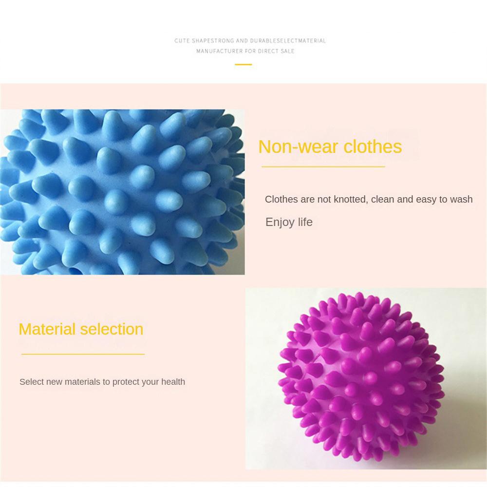 65MM Magic Clothes Dryer Powerful Laundry Ball Environmental Protection Magic Decontamination Ball Fluffy Clothes Anti-winding