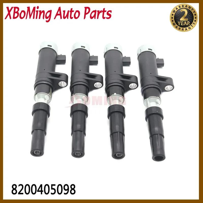 24SD16697 8200405098 Ignition Coil Kit For Renault Clio Megane Scenic Laguna F4P F4R K4J K4M